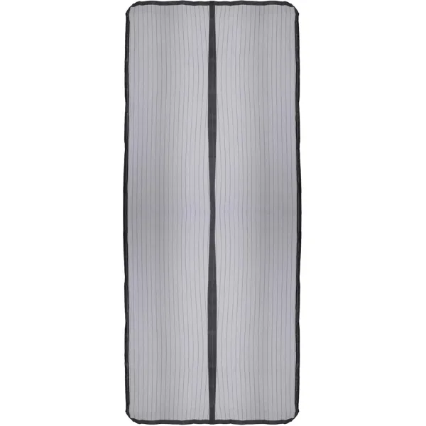 Tinklelis nuo uodų Progarden Magnetinis 2 Dalys Durys Stiklo pluoštas Juoda (50 x 220 cm)