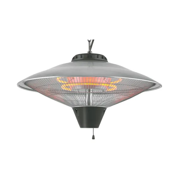 Kvarca Sildītājs EDM 07092 07092 2100 W Ø 56,5 x 30 cm Melns