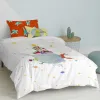 Duvet cover set HappyFriday Le Petit Prince Multicolour Single 2 Pieces