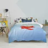 Duvet cover set HappyFriday Le Petit Prince Son Avion Multicolour Single 2 Pieces