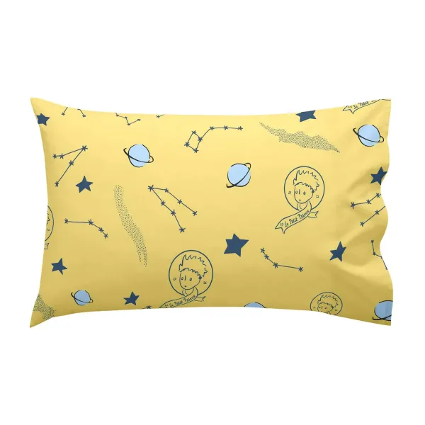 Duvet cover set HappyFriday Le Petit Prince La Nuit Multicolour Baby Crib 2 Pieces