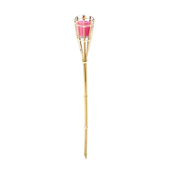 Sodo žibintas Progarden Funkcija nuo mašalų Ruda Stiklas 7,5 x 76 cm