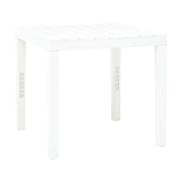 Valgomojo stalas IPAE Progarden Bali Balta 78 x 78 x 72 cm
