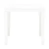 Dining Table IPAE Progarden Bali White 78 x 78 x 72 cm