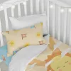 Duvet cover set HappyFriday Happynois Camping Multicolour Baby Crib 2 Pieces