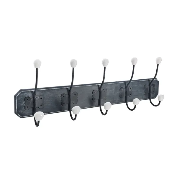 Sieninė kabykla 5five Simply Smart Juoda Medžio 60 x 20 cm