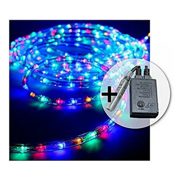 Шланг Светодиодная EDM 71490 Flexiled Разноцветный Прозрачный 12 m