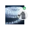 Шланг Светодиодная EDM 71491 Flexiled Прозрачный Холодный белый 12 m