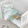 Duvet cover set HappyFriday Happynois Skymo Day Multicolour Baby Crib 2 Pieces