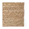 Set of Baskets Mica Decorations 3 Pieces Brown wicker