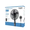 Pastatomas ventiliatorius EDM 33967 Juoda 60 W