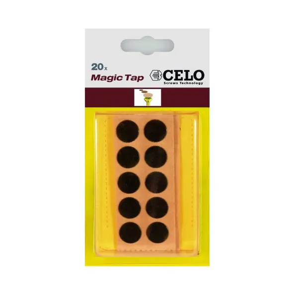 Заглушки для мебели CELO mtap sapely (200 штук)