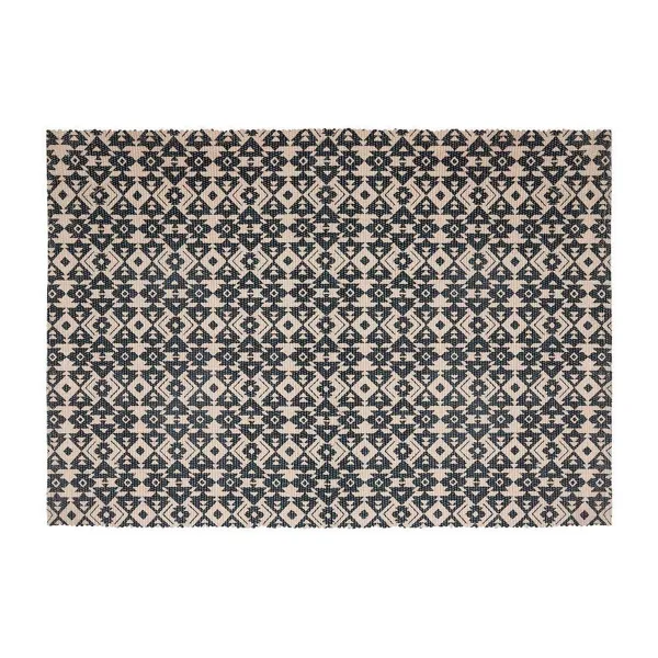 Kilimas Atmosphera Juoda Rusvai gelsva Medvilnė Spalvotas 60 x 90 cm
