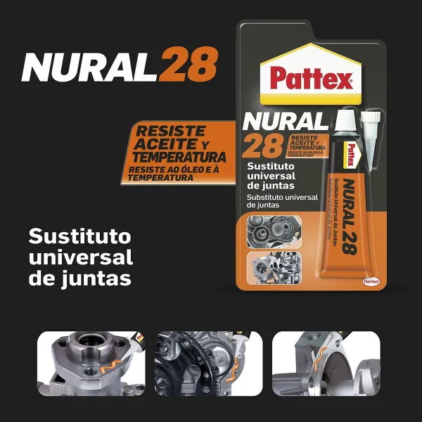 Šuvju atjaunošanas ierīce Pattex Nural 28 Oranžs 40 ml (1 gb.)