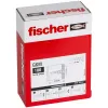 Itsestäänporautuvat ankkurit Fischer gkm 24556 Kipsi Metalli (100 osaa)