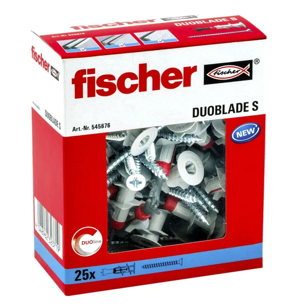Wall plugs and screws Fischer (25 Units)