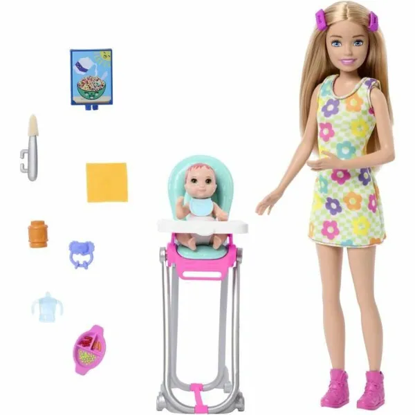 Nukke Barbie BABYSITTER
