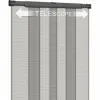 Aizkars Pret Mušām Schellenberg Deuren Stikla šķiedras Antracīts (95 x 220 cm)