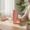 Quokka Echo - 690ml Stainless Steel Bottle with Silicone Handle (Pink)