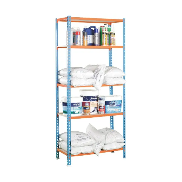 Hyllyt Simon Rack Maderclick 5/400 750 kg Metalli 5 Hyllyt lastulevy (180 x 90 x 40 cm)