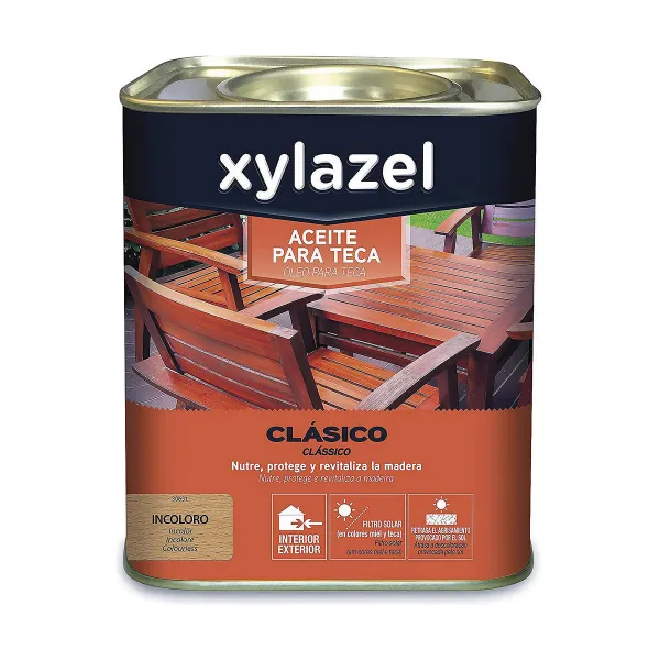 Öljy Xylazel Tiikki 750 ml Väritön