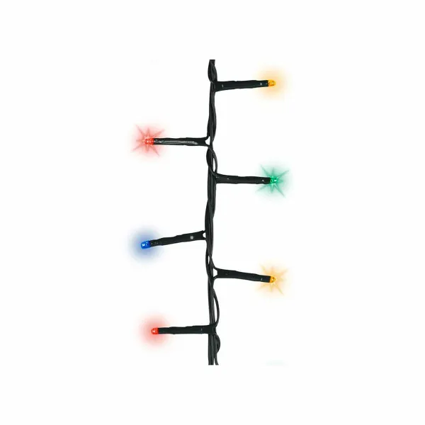 Wreath of LED Lights Lumineo Multicolour Warm light Soft green