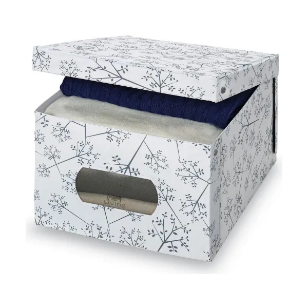 Daudzfunkcionāla Kaste Domopak Living 916060 Balts (39 x 50 x 24 cm)