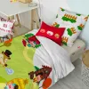 Duvet cover set HappyFriday Mr Fox Piggys  Multicolour Single 2 Pieces