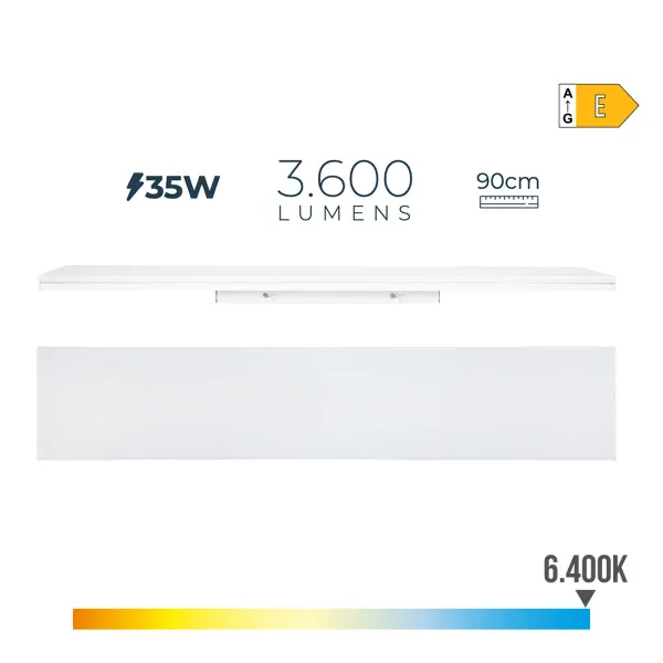 Светодиодная трубка EDM 31751 31751 A E 35 W 3600 lm (6400 K)