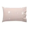 Duvet cover set HappyFriday Basic Kids Pink Baby Crib 2 Pieces