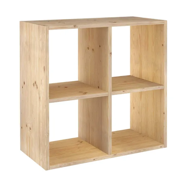Riiulid Astigarraga 2x2 Dinamic Mänd (70,8 x 70,8 x 33 cm)