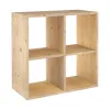 Riiulid Astigarraga 2x2 Dinamic Mänd (70,8 x 70,8 x 33 cm)