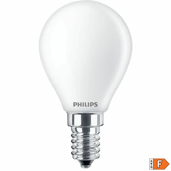 Светодиодная лампочка Philips F 40 W 4,3 W E14 470 lm 4,5 x 8,2 cm (2700 K)