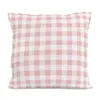 Duvet cover set HappyFriday Basic Kids Pink Single Gingham 2 Pieces