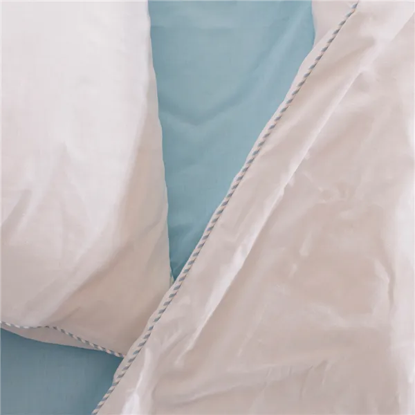 Duvet cover set HappyFriday Basic Kids Blue Single 2 Pieces