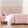 Duvet cover set HappyFriday Basic Kids Pink Single Gingham 2 Pieces