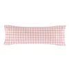 Duvet cover set HappyFriday Basic Kids Pink Single Gingham 2 Pieces