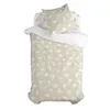 Duvet cover set HappyFriday Basic Kids Beige Single 2 Pieces