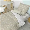 Duvet cover set HappyFriday Basic Kids Beige Single 2 Pieces