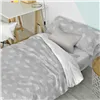 Duvet cover set HappyFriday Basic Kids Grey Single 2 Pieces