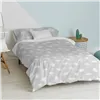 Duvet cover set HappyFriday Basic Kids Grey Single 2 Pieces