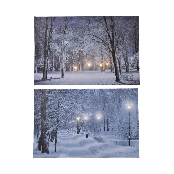 Glezna ar LED Lumineo 58 X 38 X 1,5 CM