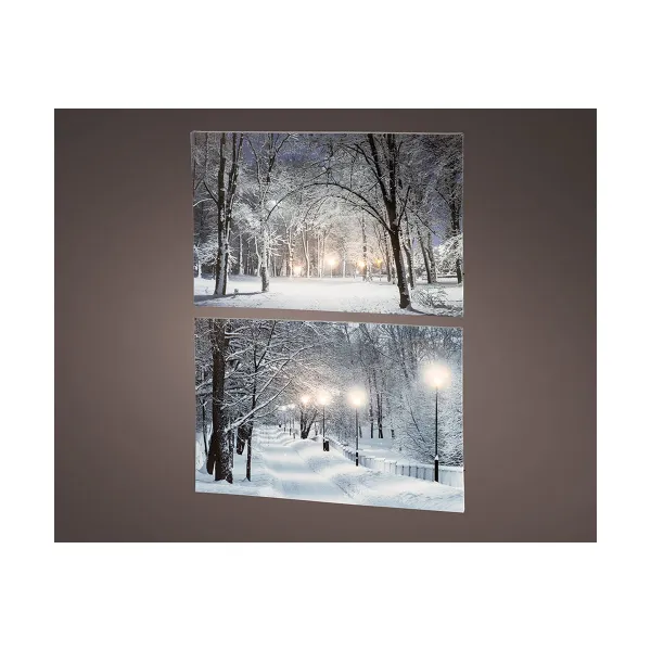 Glezna ar LED Lumineo 58 X 38 X 1,5 CM