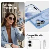 Crong Hybrid Matte Magnetic - MagSafe iPhone 17 Case (Blue)