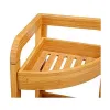 Stūra Plaukti 5five Simply Smart 23 x 23 x 61 cm Brūns 3 Planken