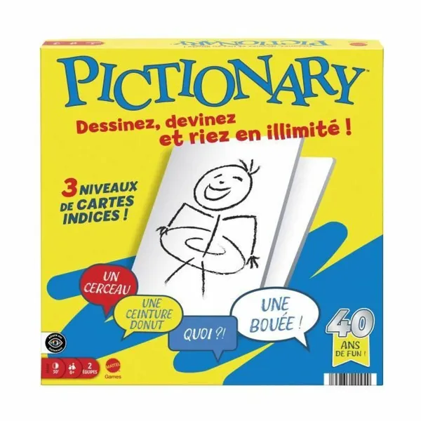 Lautapeli Mattel PICTIONARY