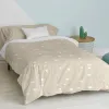 Duvet cover set HappyFriday Basic Kids Beige Single 2 Pieces