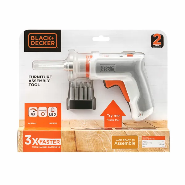 Electric screwdriver Black & Decker BCRTA01