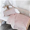 Duvet cover set HappyFriday Basic Kids Pink Baby Crib 2 Pieces