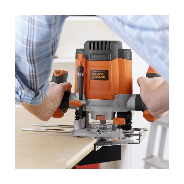 Frezavimo staklės Black & Decker 1200eka-qs 1200 W